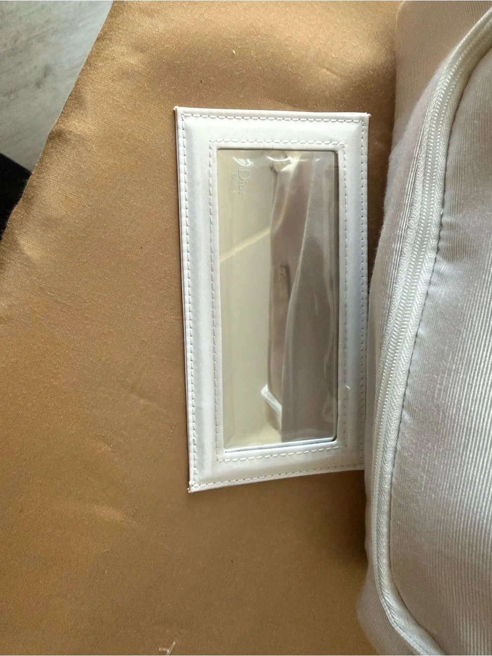 ✨ Christian Dior White Hanging Beauty Organizer Bag - Luxury ✨